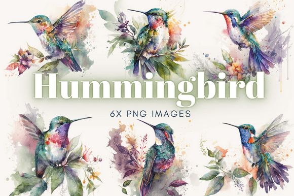 Download Hummingbird Watercolor Clipart - Hummingbird watercolor Collection
