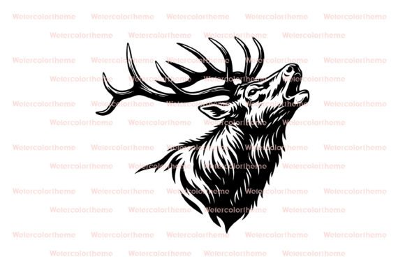 Download Elk Deer Head SVG - Deer Collection